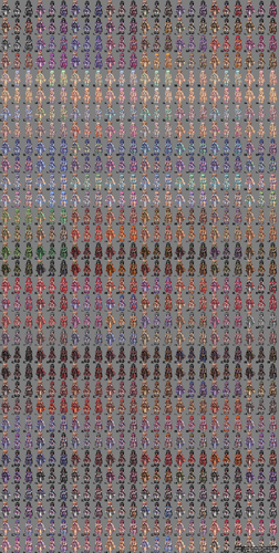 Fantasy Races [KAMISHI] - Sprites / Palettes - Mundo Ragnarok