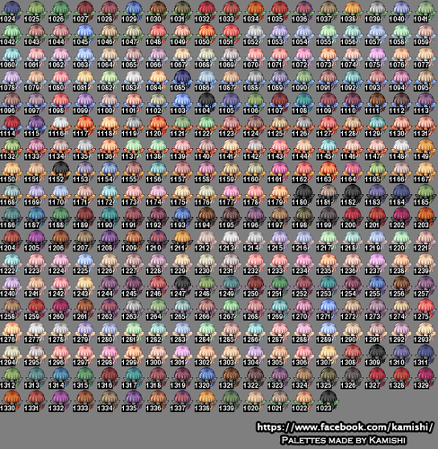 Elemental Races [KAMISHI] - Sprites / Palettes - Mundo Ragnarok